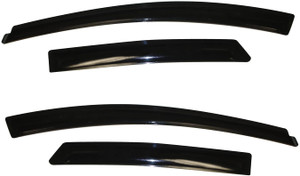 Auto Vent Shade 94373 Original Vent Visor Side Window Deflector Dark Smoke, 4-Piece Set for 2012-2018 Ford Focus